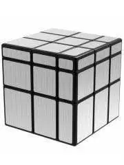 Cubo Mirror Qiyi 3X3 - Color : Negro- Pegatinas : Pegatinas