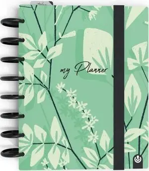 Agenda Sv Carchivo A5 My Planner Ingeniox 14 Meses Verde