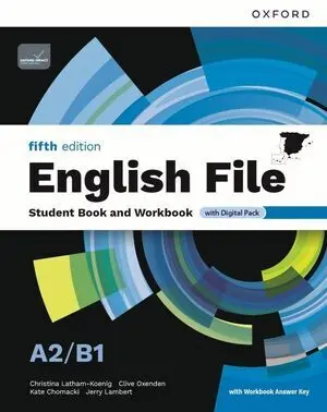 English File A2/B1 Sbwb W/Key Pk 5Ed