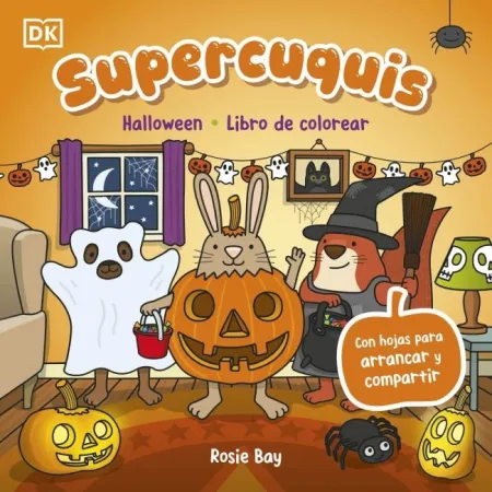Supercuquis Halloween. Libro de Colorear