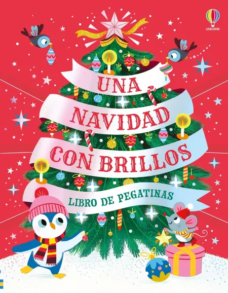 Una Navidad con Brillos - Libro Pegatina