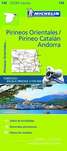 Mapa Zoom Pirineos Orientales / Pirineo Catalan, a