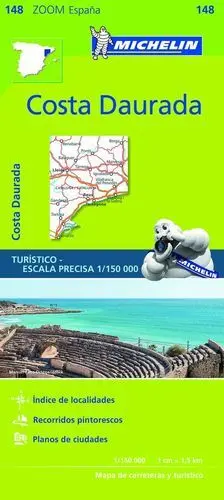Mapa Zoom Costa Daurada (11148)