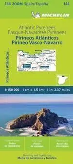 Pirineos Atlanticos, Pirineo Vasco-Navarro (1:150. 000) - Mapa Zoom