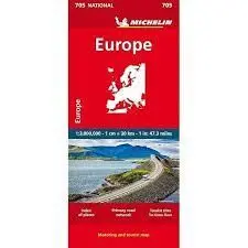 705 Europa 2026 1:3. 000. 000 (Mapa Michelin)