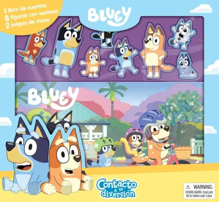 Bluey (Libro+Juego de Mesa) (Contacto a la Diversión)