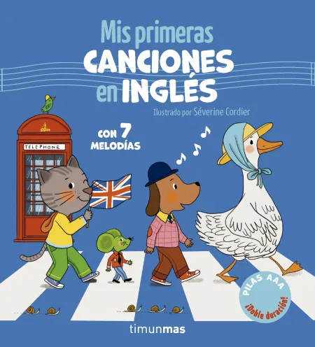 Mis Primeras Canciones en Ingles. Con 7 Melodias