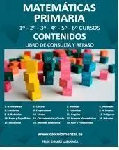 Matemáticas 1º a 6º de Primaria - Contenidos
