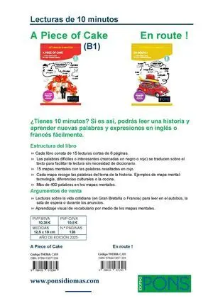 Lecturas de 10 Minutos. A Piece Of Cake