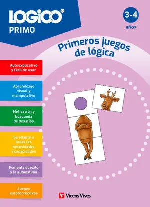 Logico Primo. Primeros Juegos de Lógica (3-4 Años)