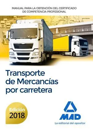 Manual para la Obtención del Certificado de Competencia Profesional de Transport