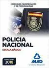 Policia Nacional Escala Basica. Ejercicios Psicotecnicos y de Personalidad