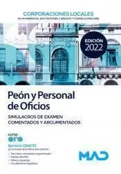 Simulacros de Examen Peon y Personal de Oficios de Corporaciones Locales 2022