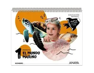 (26). Niv. 1. Mundo Marino 3 Años (Preparados Listos