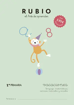 Rubio Vacaciones - 1º Primaria