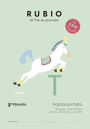 Rubio Vacaciones - 3º Primaria