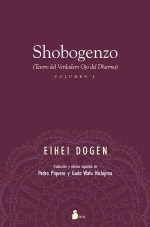 Shobogenzo, Volumen Iii