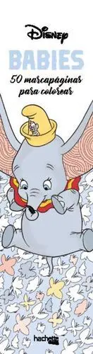 Marcapáginas para Colorear Disney Babies