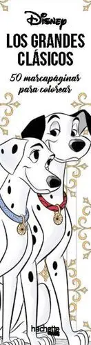 Marcapáginas para Colorear Disney Grandes Clásicos