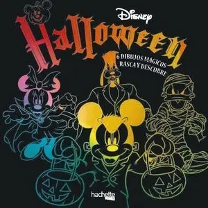 Halloween Disney. 6 Dibujos Magicos: Rasca y Descubre