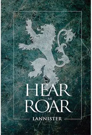 Bloc de Notas Game Of Thrones Hear me Roar