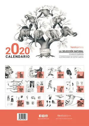 Calendario 2020 la Seleccion Natural