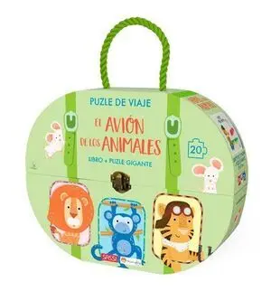 El Avión de los Animales. Puzle de Viaje. Con Puzzle Edic. Ilustrado (Español)