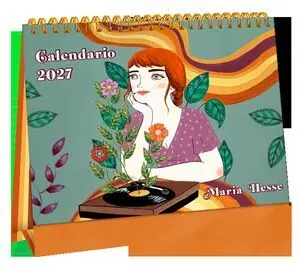 Calendario de Mesa 2027 Maria Hesse