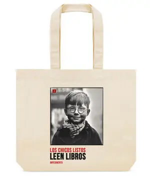 Bolsa de Tela los Chicos Listos Leen Libros