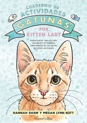 Cuaderno de Actividades Gatunas Kitten