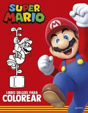 Super Mario: Libro para Colorear Deluxe