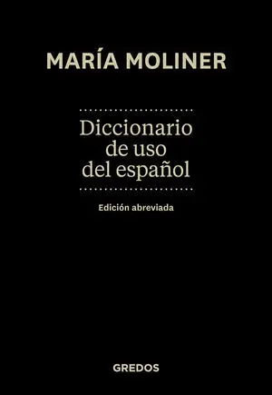 Diccionario Maria Moliner Abreviado