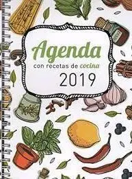 Agenda 2019 con Recetas de Cocina