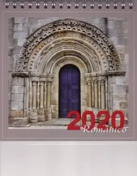 Calendario Mesa Románico 2020