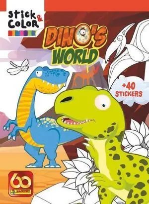 Stick & Color Dino's World