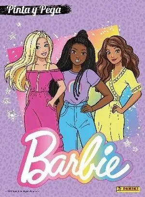 Pinta y Pega Barbie