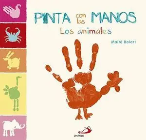 Pinta con las Manos. Los Animales