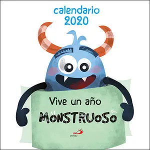 Calendario de Pared Vive un Año Monstruoso 2020