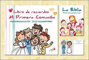 Estuche mi Primera Comunión Lib + Bib + Inv