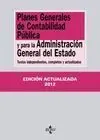 Planes Generales de Contabilidad Pública y para la Administración General del Es