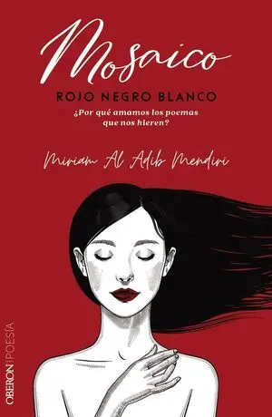 Mosaico Rojo Negro Blanco