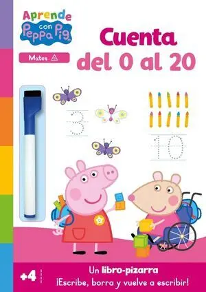 Aprende con Peppa. Cuenta del 0 Al 20