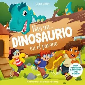 Hay un. Dinosaurio en el Parque