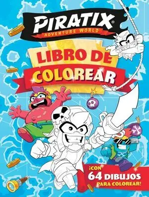 Piratix. Libro de Colorear