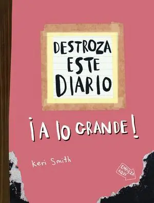 Destroza este Diario. A lo Grande - Naranja Fluor