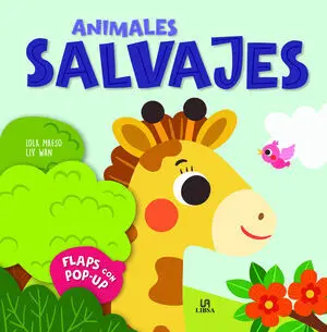 Animales Salvajes- Flaps con Pop-Up
