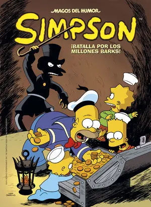 ¡Batalla por los Millones Barks! (Magos del Humor Simpson 50)