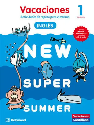 (16). New Super Summer 1º Prim. (Book+Audio)