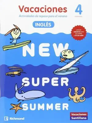 (16). New Super Summer 4º Prim. (Book+Audio)