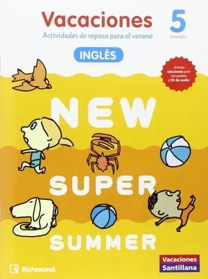 (16). New Super Summer 5º Prim. (Book+Audio)